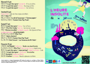 Festival "L'heure insolite" 2023 - Programme