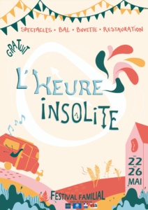Festival L'heure insolite 2024, du 22 au 26 mai