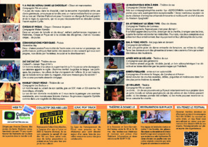 Programme du festival "L'heure insolite 2024" par la Cie File en scène