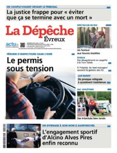25 05 09 La Dépêche - Evreux - Couv- L'Heure insolite 2025