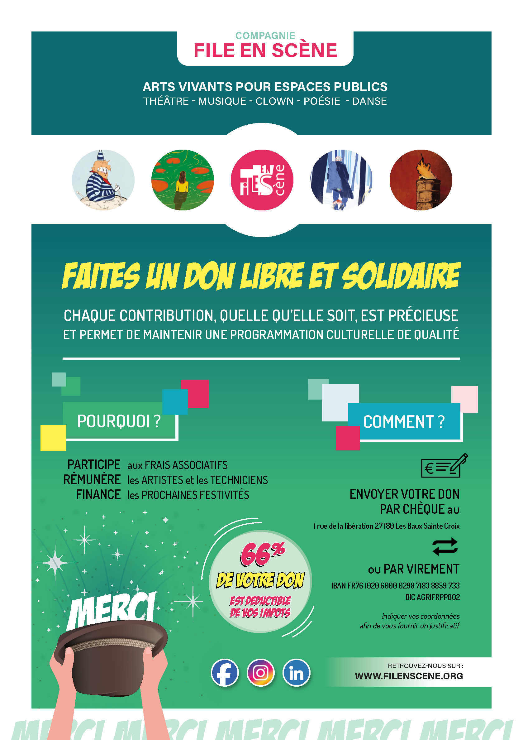 Soutenir la Cie File en Scène