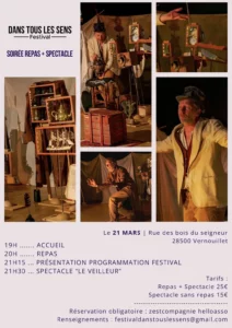 Festival "Dans tous les sens" à Vernouillet le 21 mars 2026